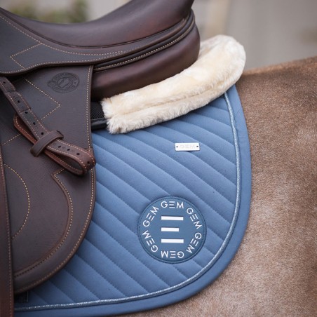 Tapis de selle Sony Bleu Orage GEM gana horse