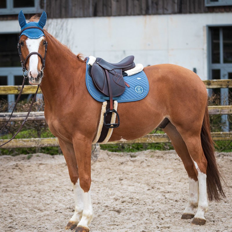 Tapis de selle Sony Bleu Orage GEM gana horse