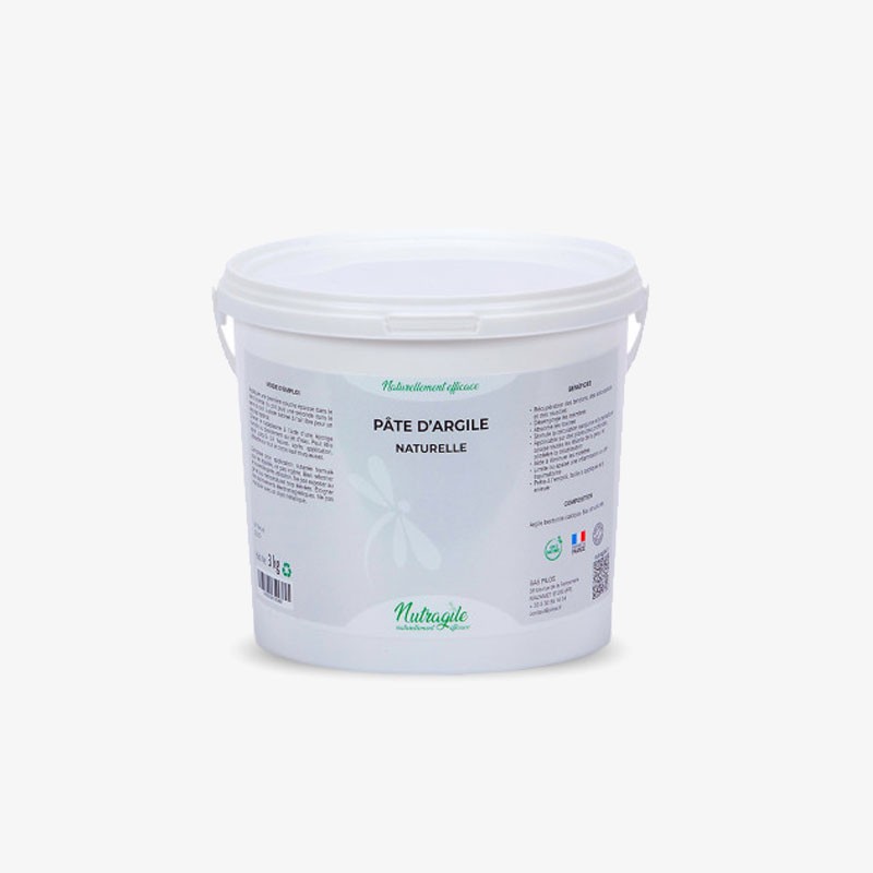 Pâte d'argile Naturelle 1,5kg Nutragile gana horse