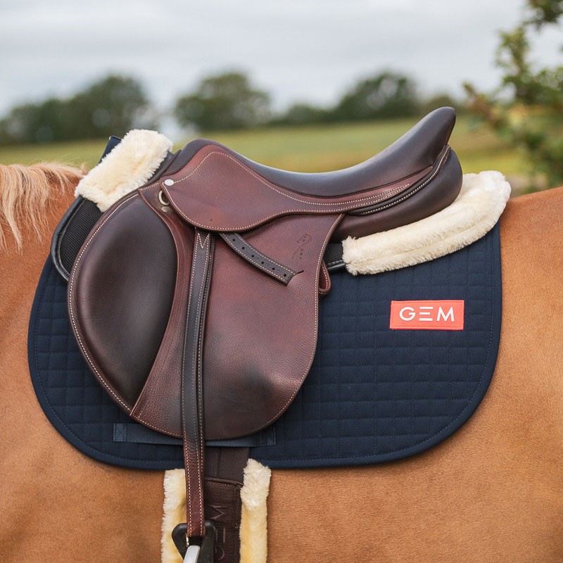 Tapis de selle Leo Marine GEM Gana Horse