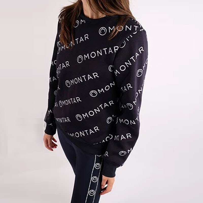 Sweatshirt Malia Marine Montar Gana Horse