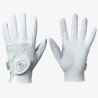 Gants Hirzl Soft Dressage Blanc  gana horse