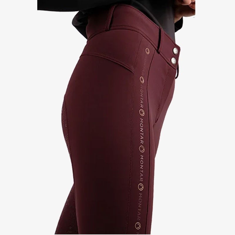 Pantalon Mya Bordeaux Montar gana Horse